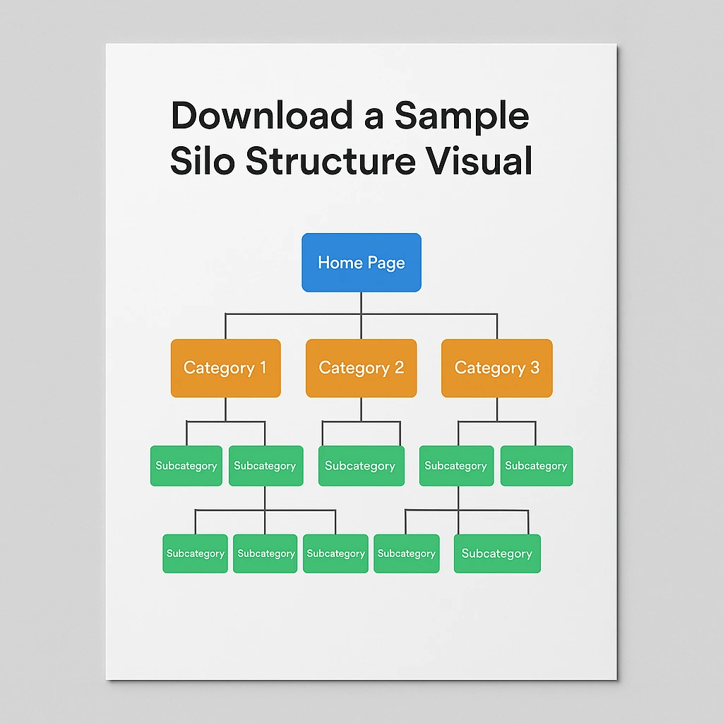 Giovanni Carlo P Bagayas SEO Services Silo structure sample visual