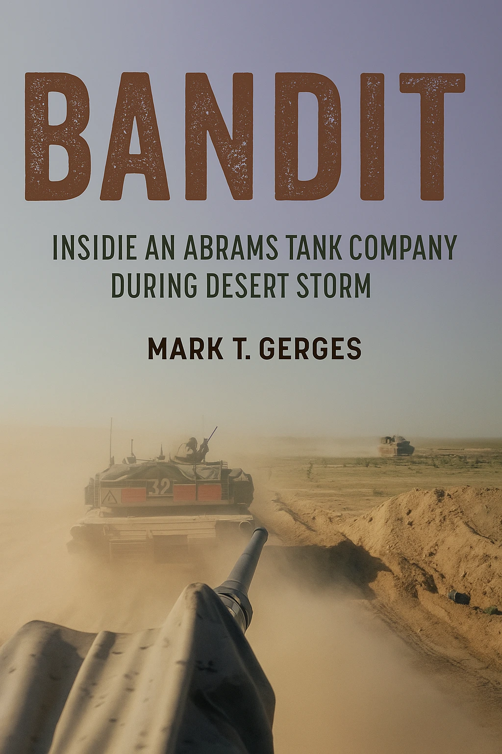 Bandit Inside an Abrams Tank Company during Desert Storm